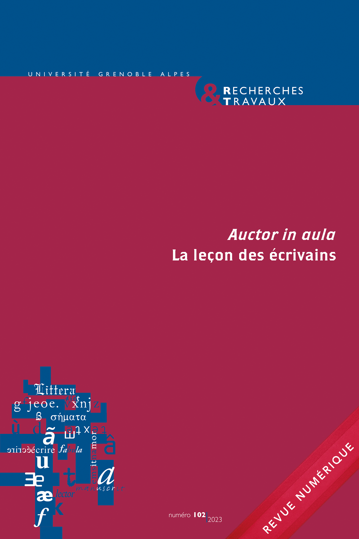 Recherches & travaux n° 102 / 2023