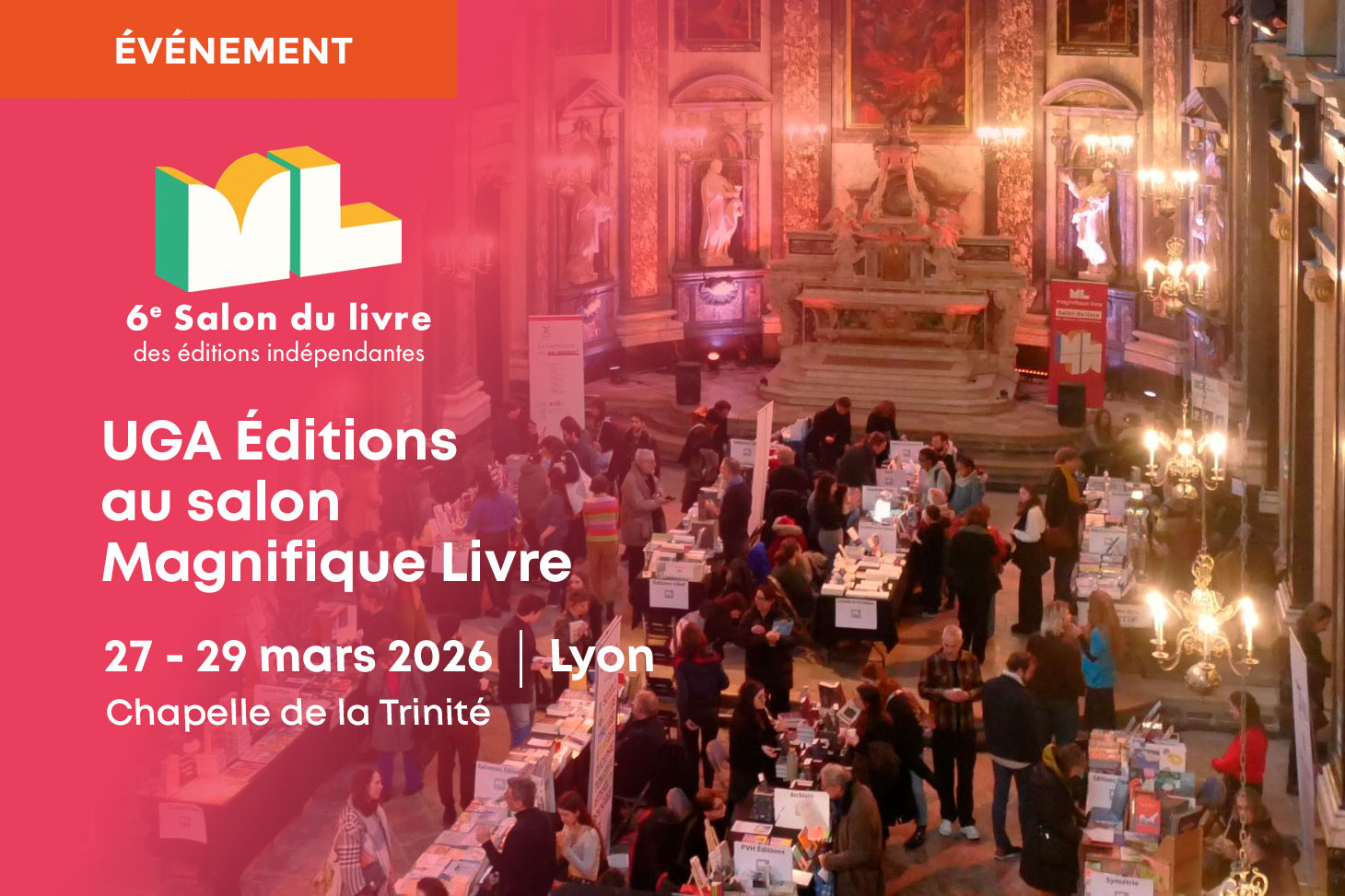 UGA Éditions au salon Magnifique Livre