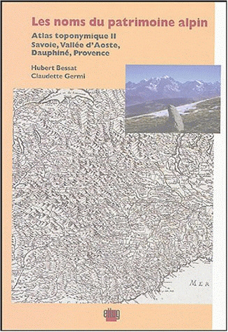 Couverture Les noms du patrimoine alpin