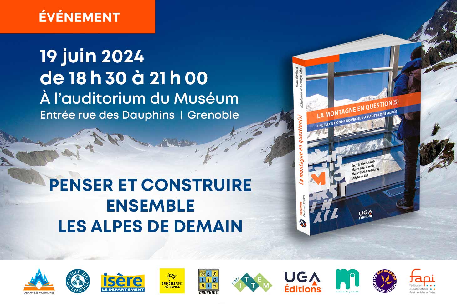 Conférence "Penser et construire ensemble les Alpes de demain"