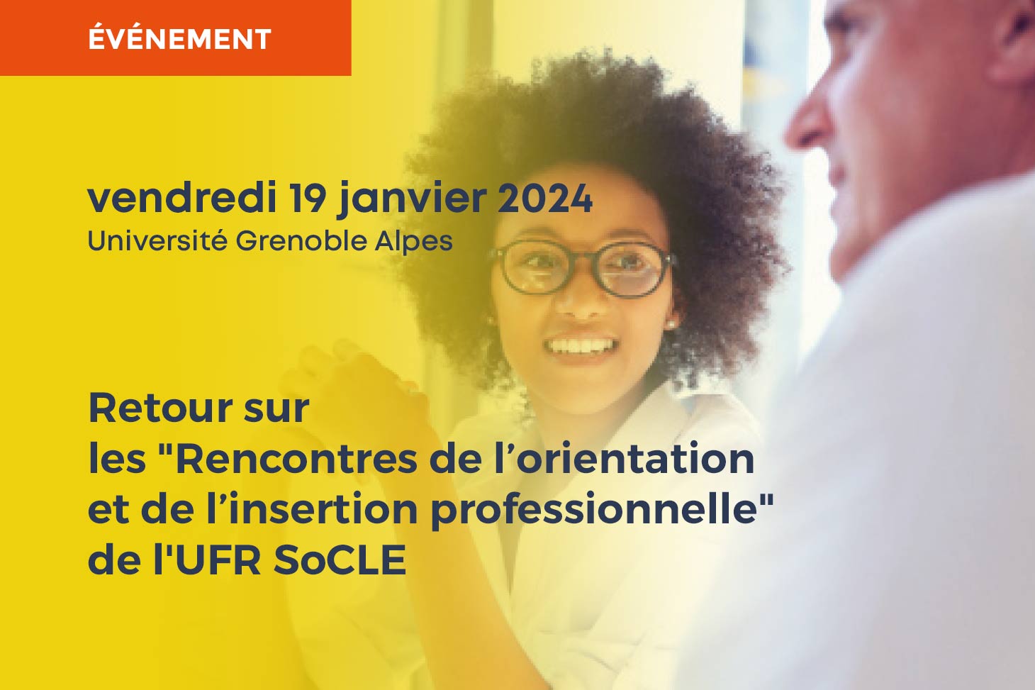 Les "Rencontres de l’orientation et de l’insertion professionnelle" de l'UFR SoCLE